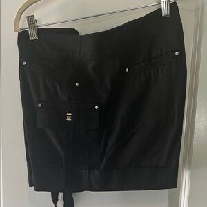 White House Black Market Women's Black Cargo Shorts